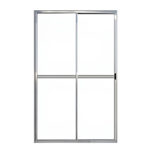 Porta Sacada 2 ou 4 Folhas sem Fechadura Alumínio Branco ou Brilhante Linha Normatizada